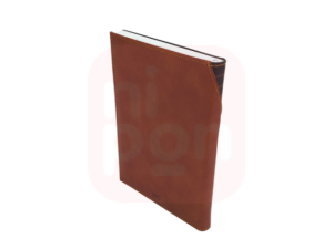 Agenda Diária Executiva Costurada Marrom 2024 Dac