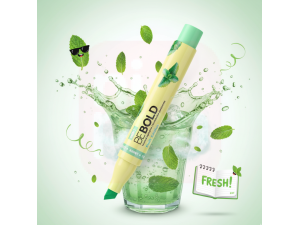 Marca-Texto Be Bold Highlighter Fruit Edition - Mint